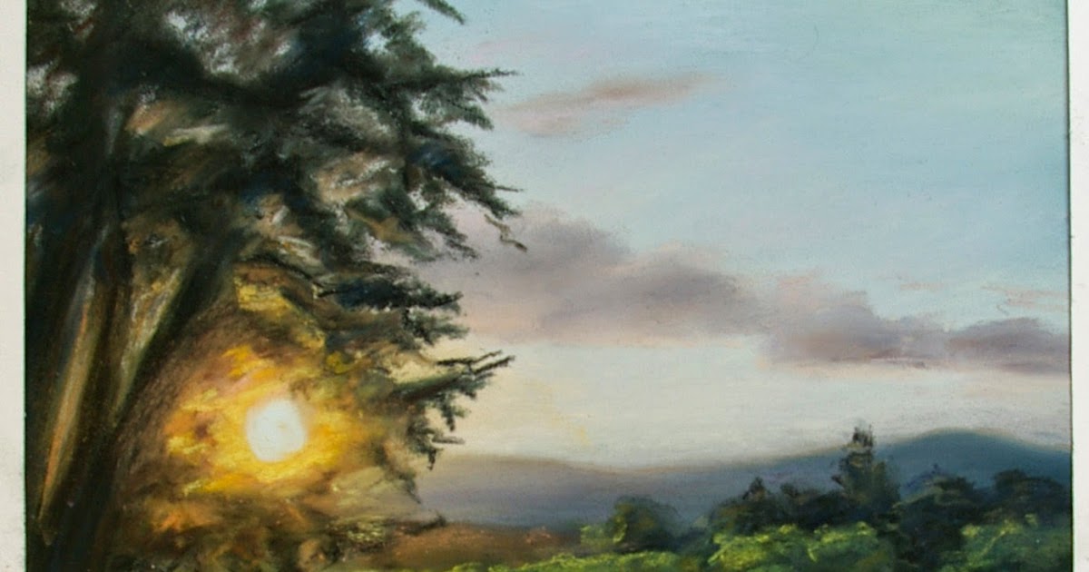 Felt Inspiration Unframed pastel painting GiveAway