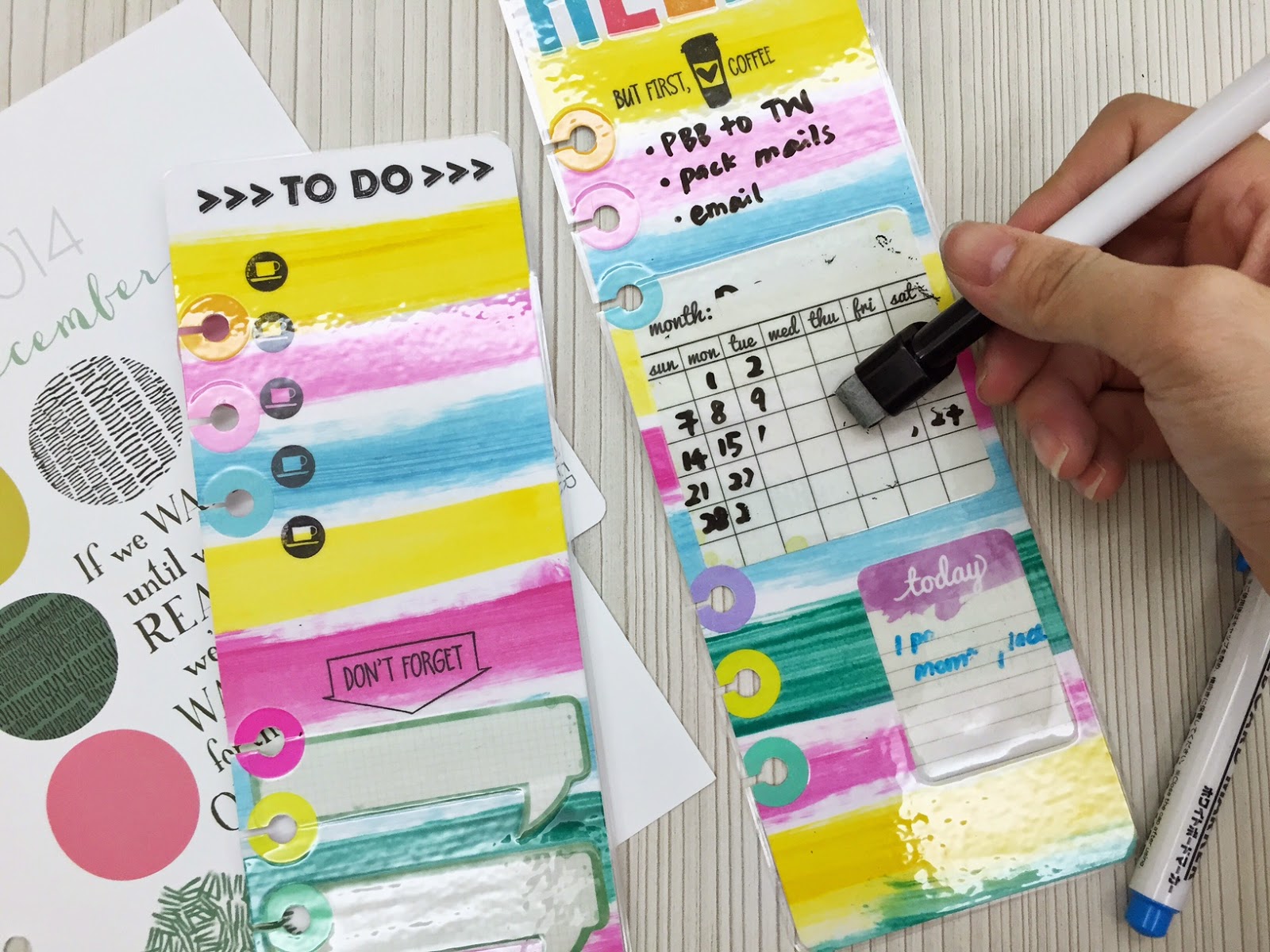 Happiness is Scrappy: Planner  How To Make Page Marker for Your
