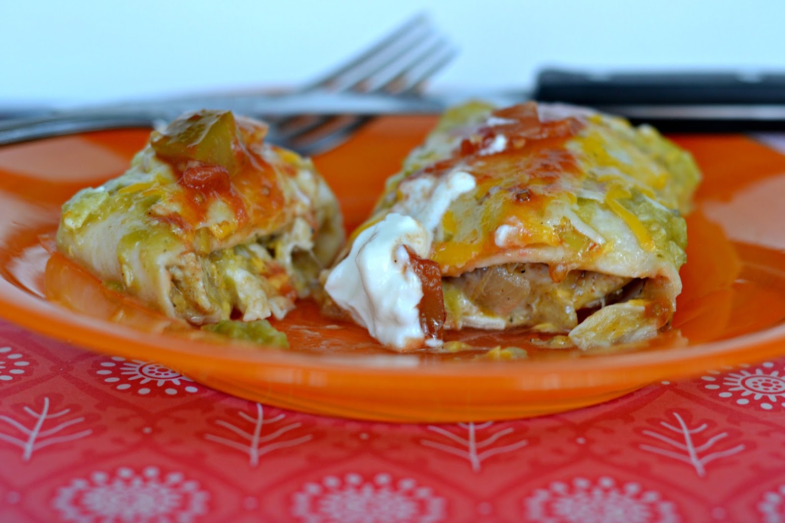 CSA Wednesdays Chicken Enchiladas with Tomatillo Sauce and Stuffed