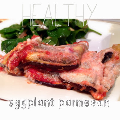 healthy eggplant parmesan recipe