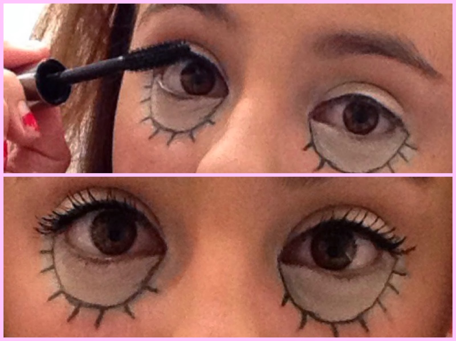 Alarah Halloween Makeup Possessed Doll