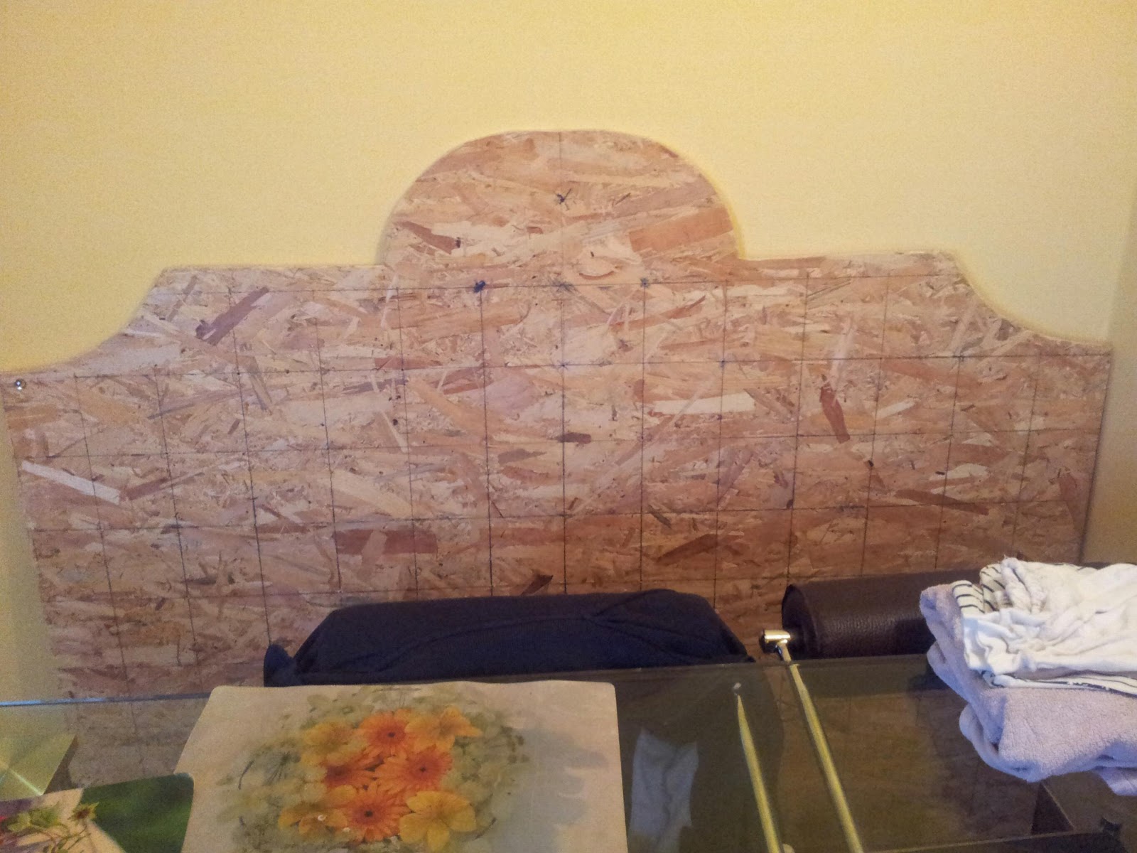 by Ozana Upholstered headboard tutorial diy (how to diamond tuft)