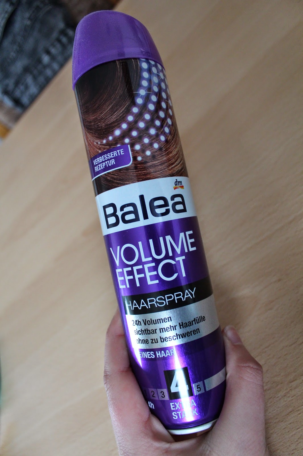 Testlabor Balea Volume Effect Haarspray