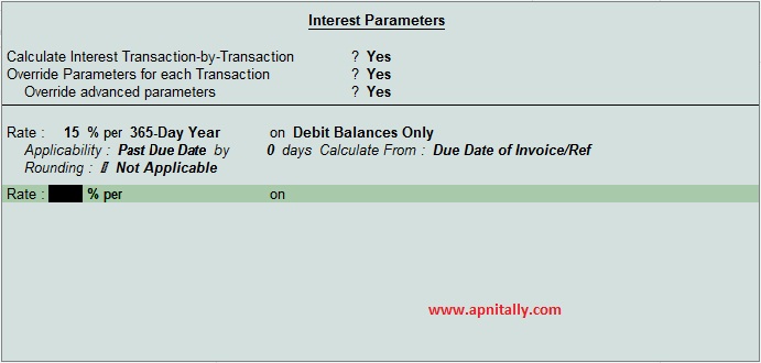 tally 7.2 interest calculation tally 7.2 interest calculation