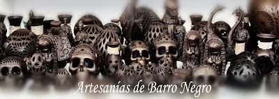 El barro negro es una artesanГ­a originaria de San Bartolo Coyotepec