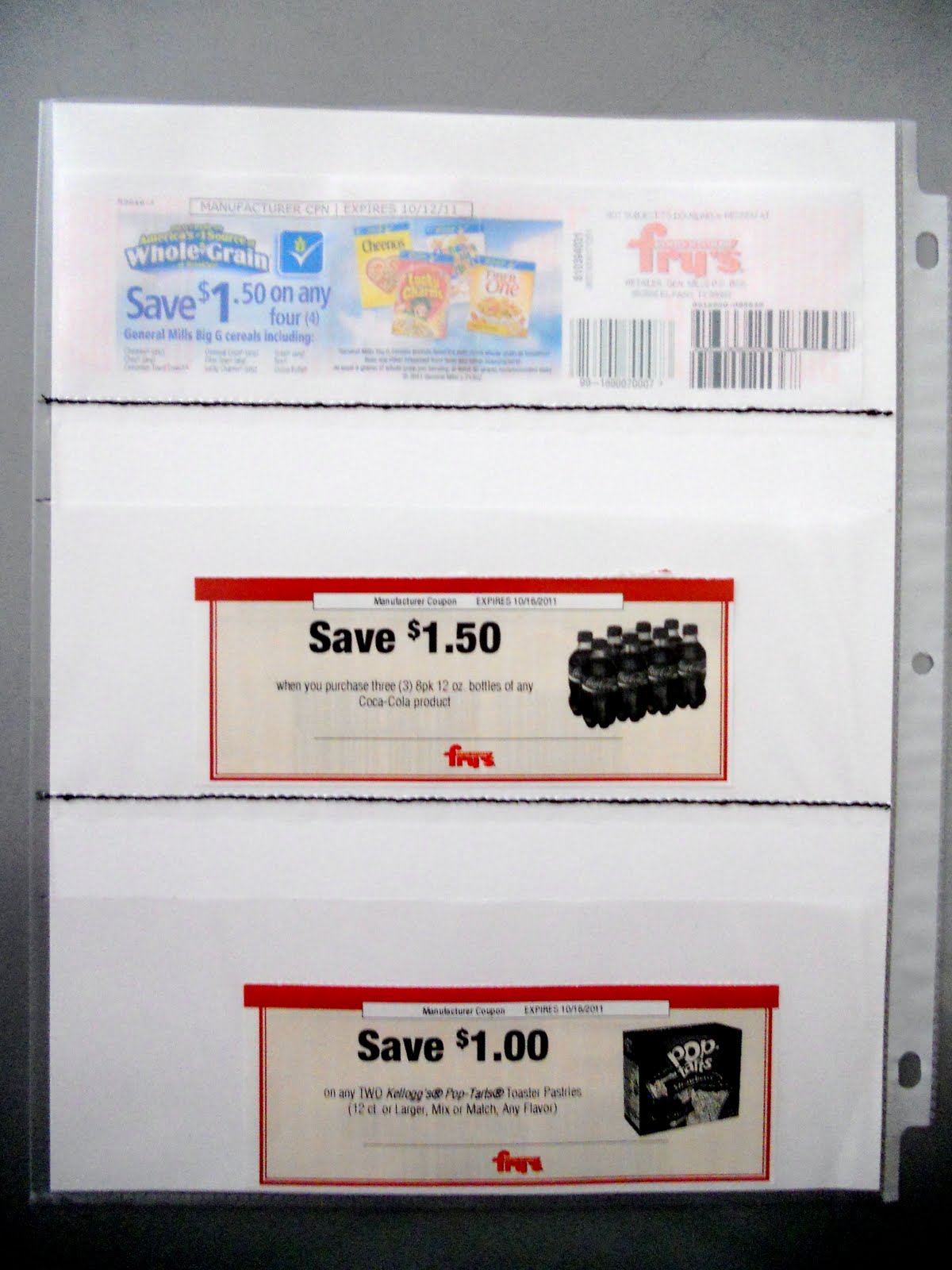 Ellie Sew Sweet Coupon Binder on the Cheap!