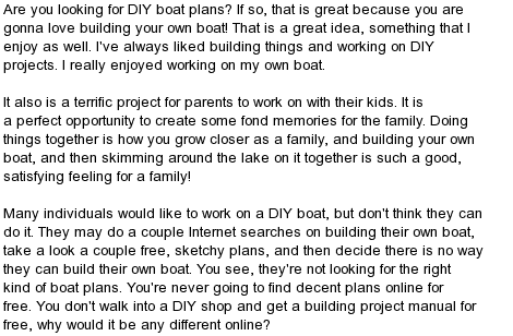 Boat Davit Plans