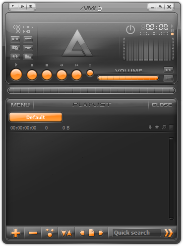 برنامج AIMP مجانا لتشغيل صيغ الصوت