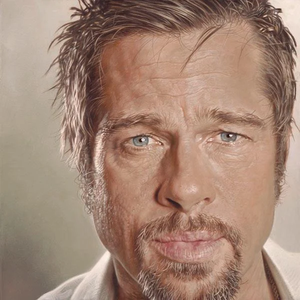 Brad Pitt - New Pop Realism - Sebastian Krüger 1963 