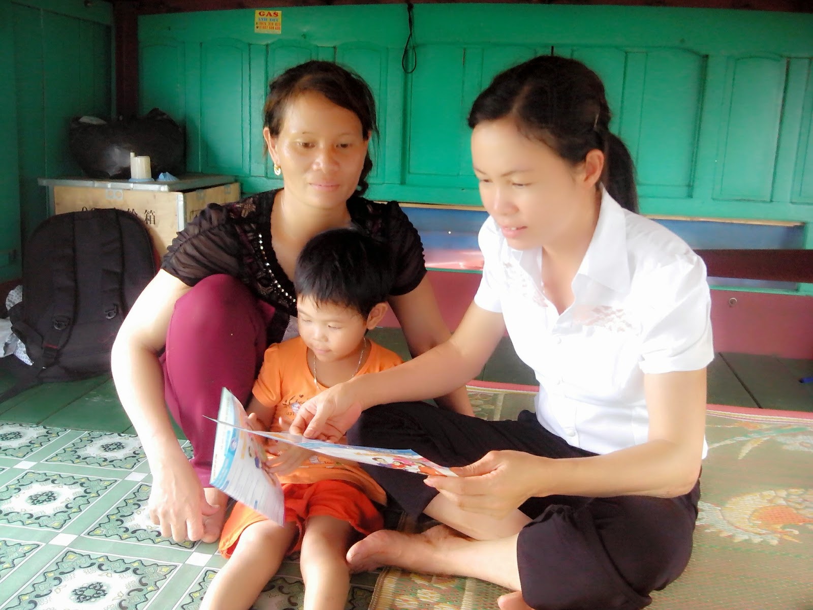 Công tác Dân số - KHHGĐ  tháng 6 năm 2014 ở Hưng Long