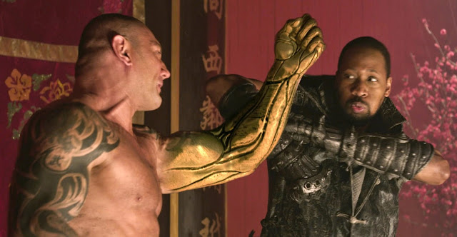 RZA and Batista in Iron Fists RZA and Batista in Iron Fists