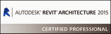 I'm a Certified Professional User for Revit 2015!