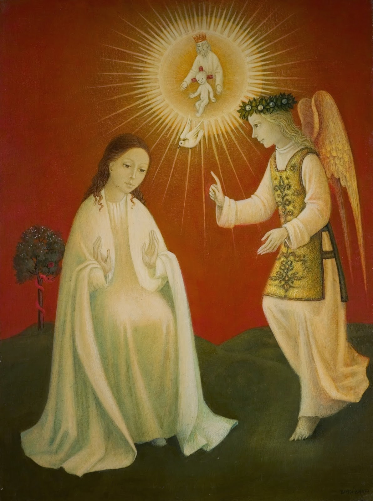 annonciation à Marie et Incarnation de Jésus - Prières catholiques