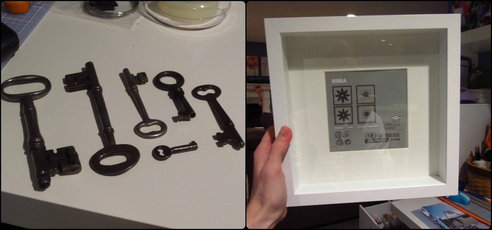 Simply DIY 2 Framing the Keys