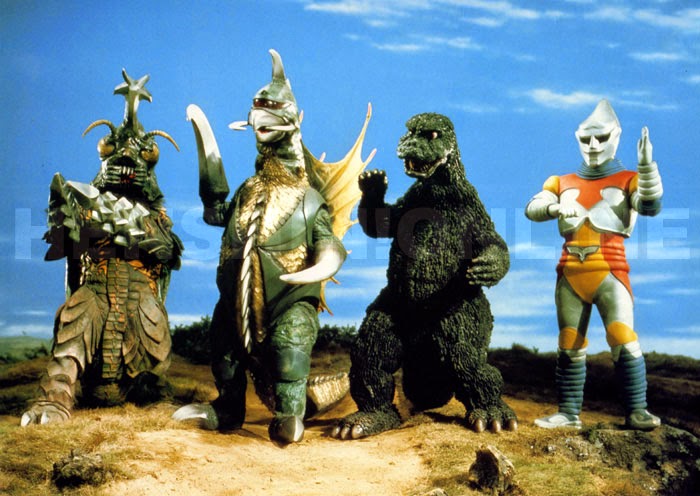 Godzilla and Friends