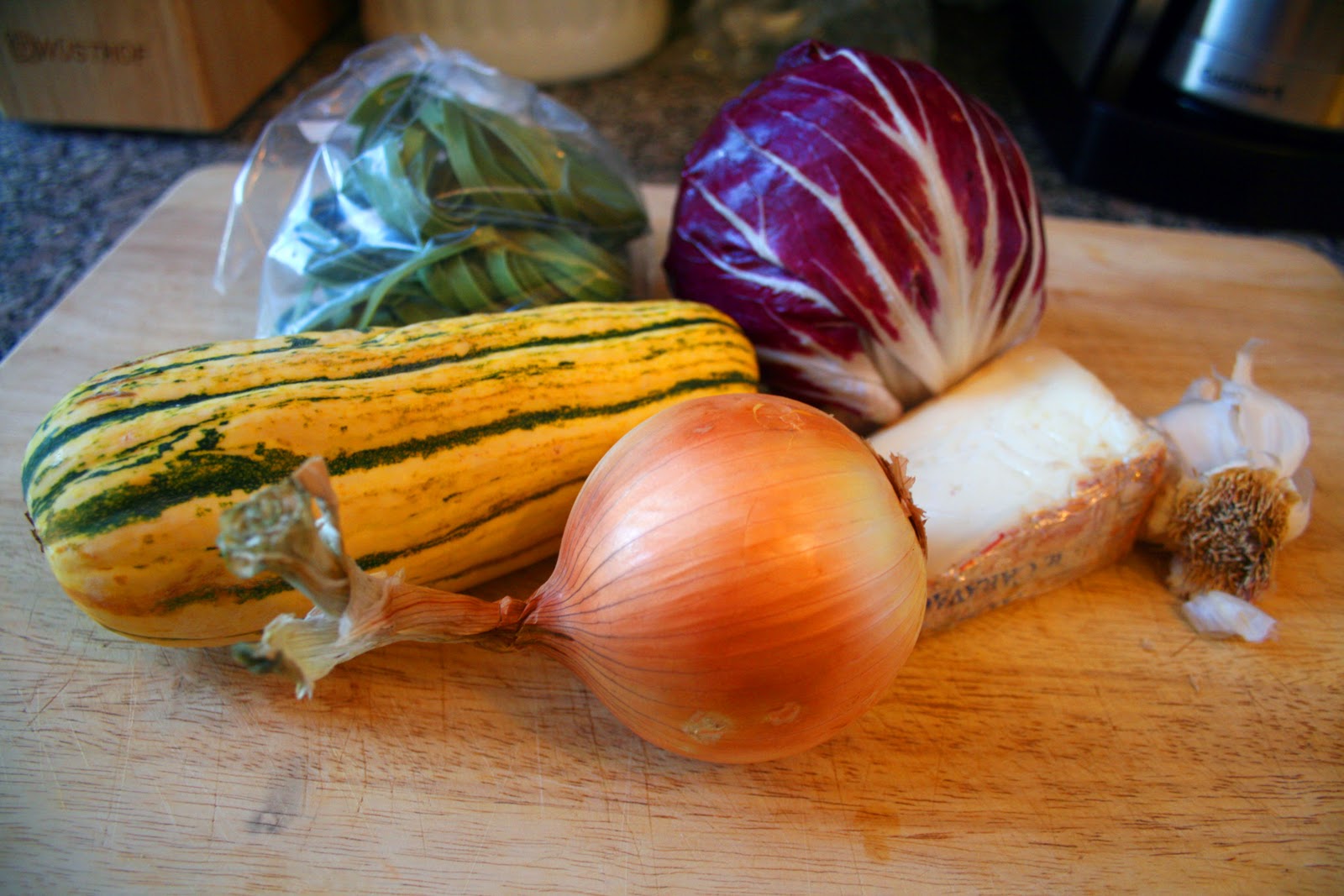 D is for Delicata Squash Pasta