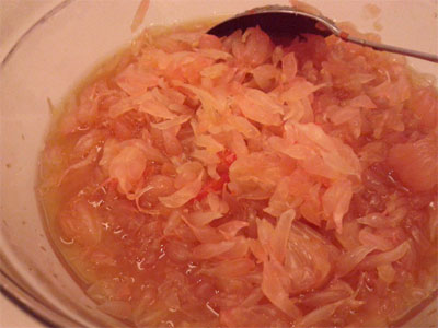 Sekedar Catatan Rujak Jeruk Bali