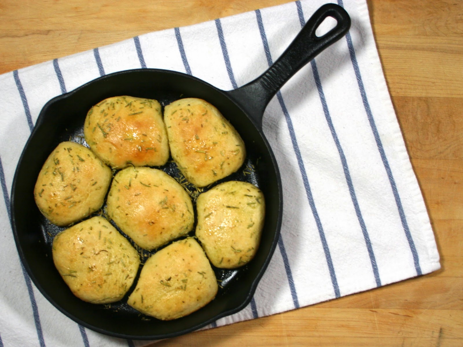 Just A Darling Life Olive Oil Rosemary Dinner Rolls