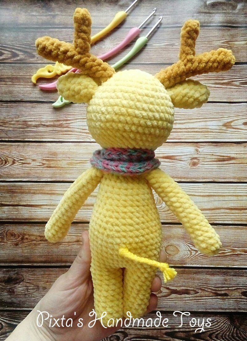 Crochet elk amigurumi Crochet elk amigurumi