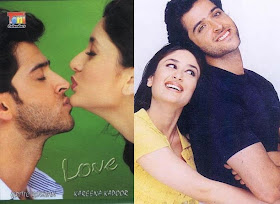 Kareena Kapoor & Hrithik Roshan Kaho Na Pyar Hai Kiss - (3) - Kareena Kapoor & Hrithik Roshan Kaho Na Pyar Hai Photoshoot pics