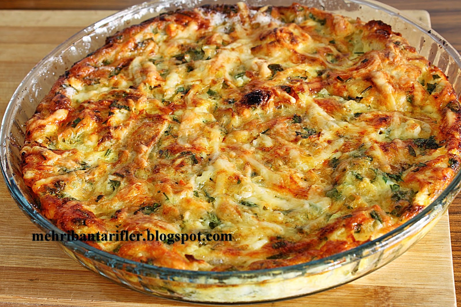 Mehribanın yahşi tarifleri Yırtık yufkadan börek.