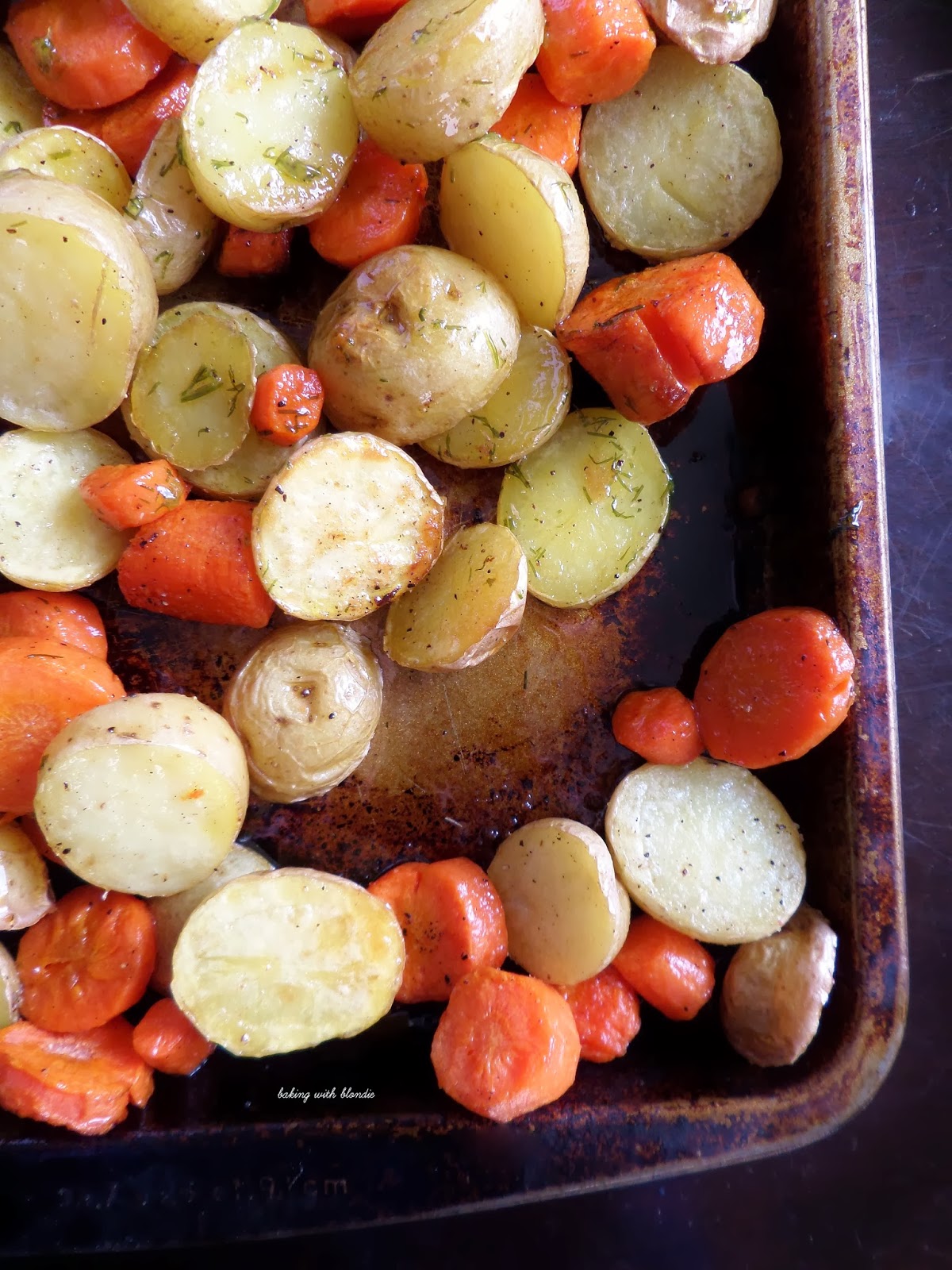 Slow Cooked Sweet and Sour Corned Beef Brisket with Roasted Carrot and