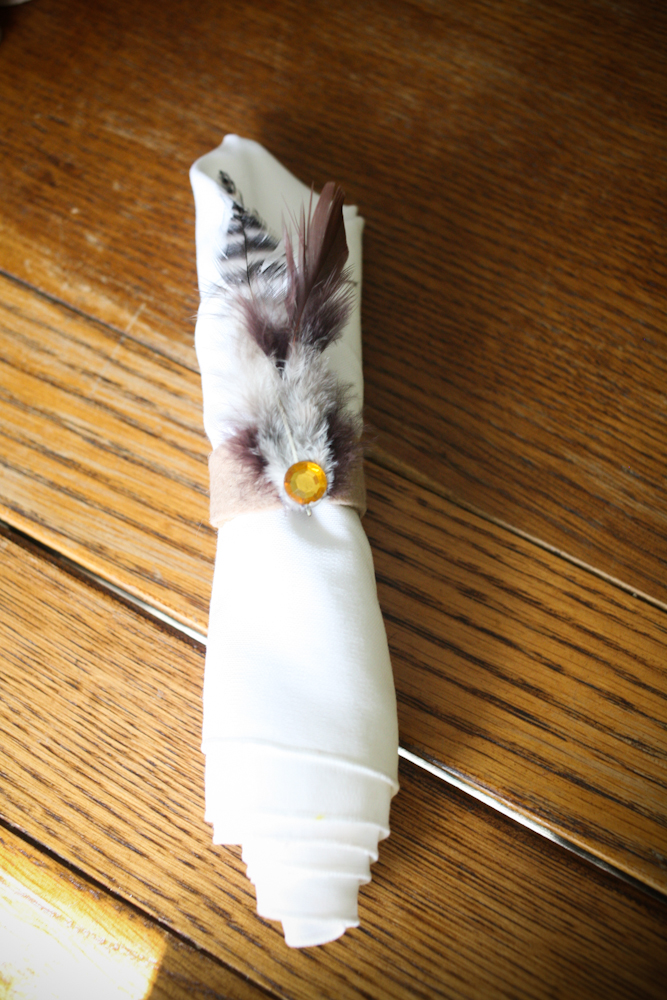 Tank you notes... NTC Thanksgiving Paper Towel Napkin Rings!