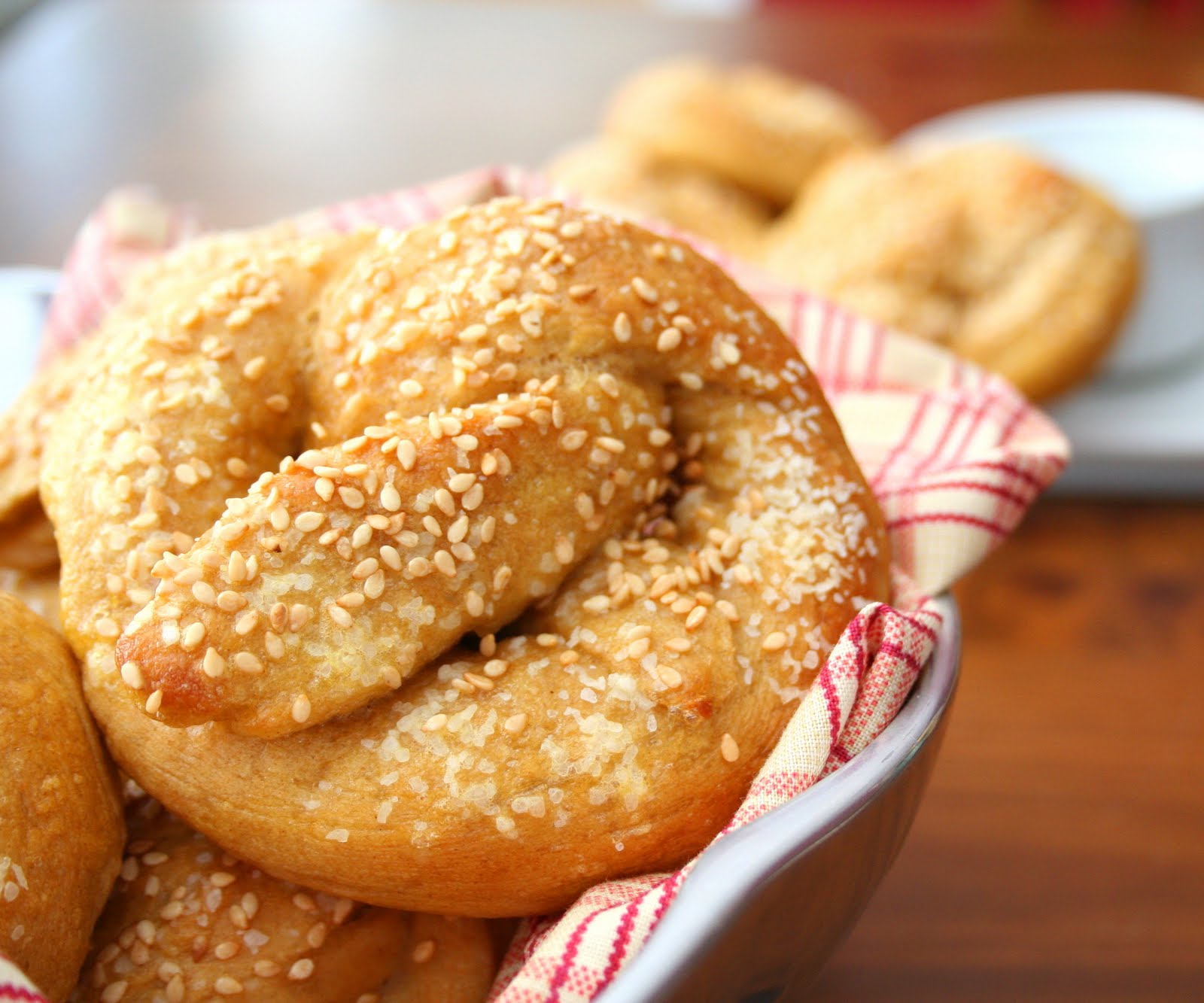 Soft Sesame Seed Pretzels (Cooking With Kids) All Day I Dream About Food