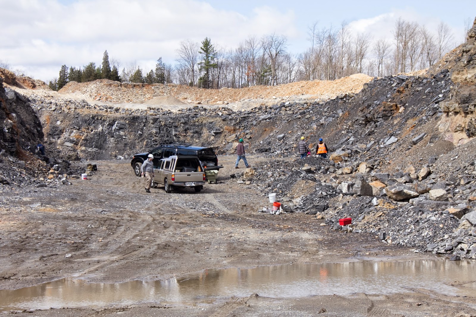 Mineral Bliss In Middleburg, PA The Other National Limestone Quarry