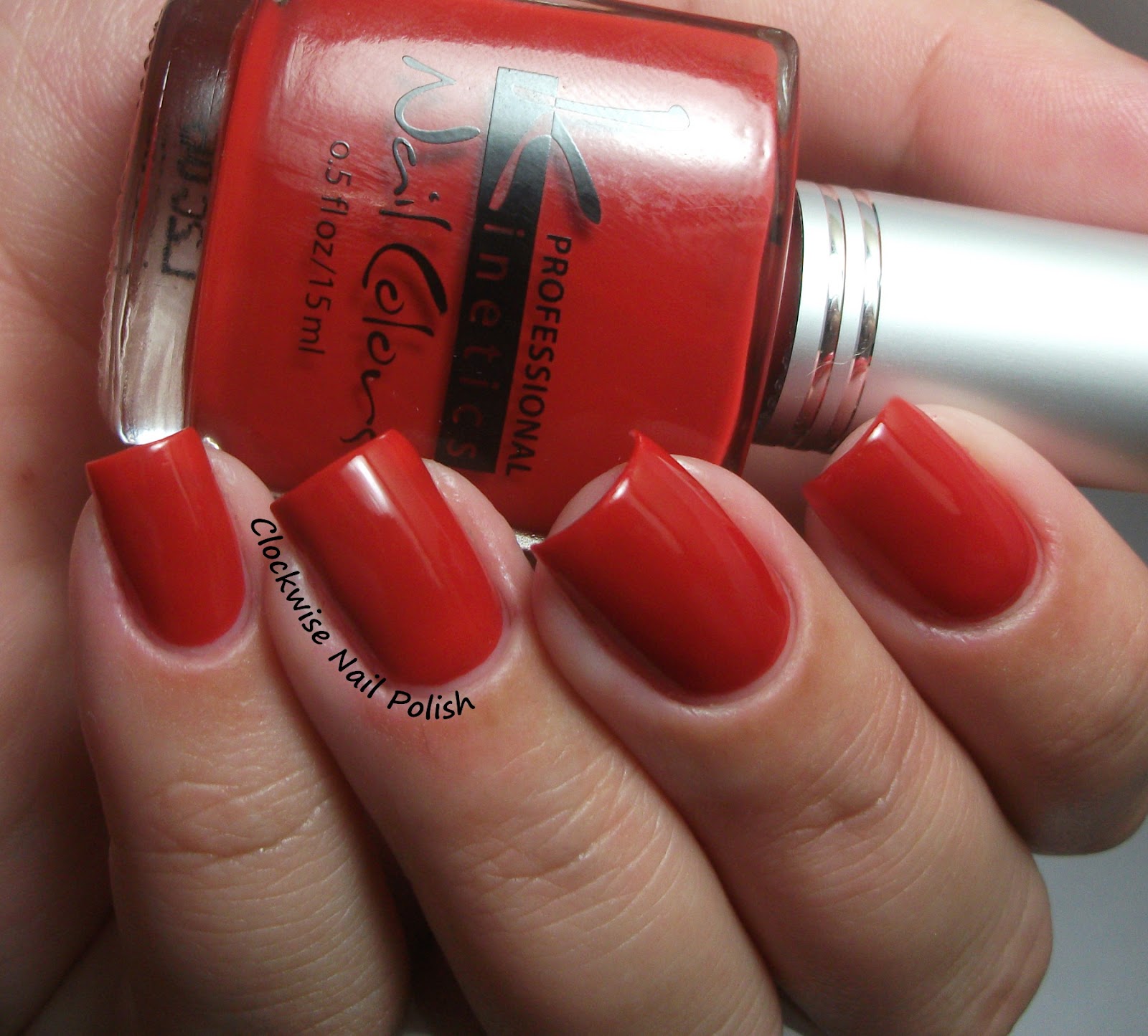 The Clockwise Nail Polish KP 152 Blazing Review & Zombie