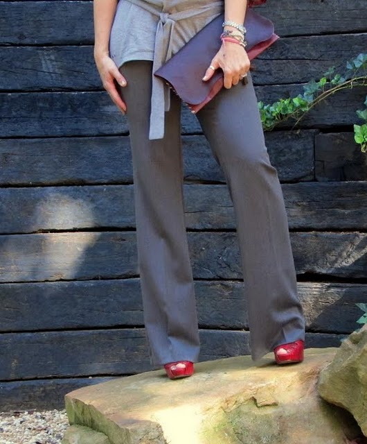 WobiSobi New Red Leather Clutch, DIY.