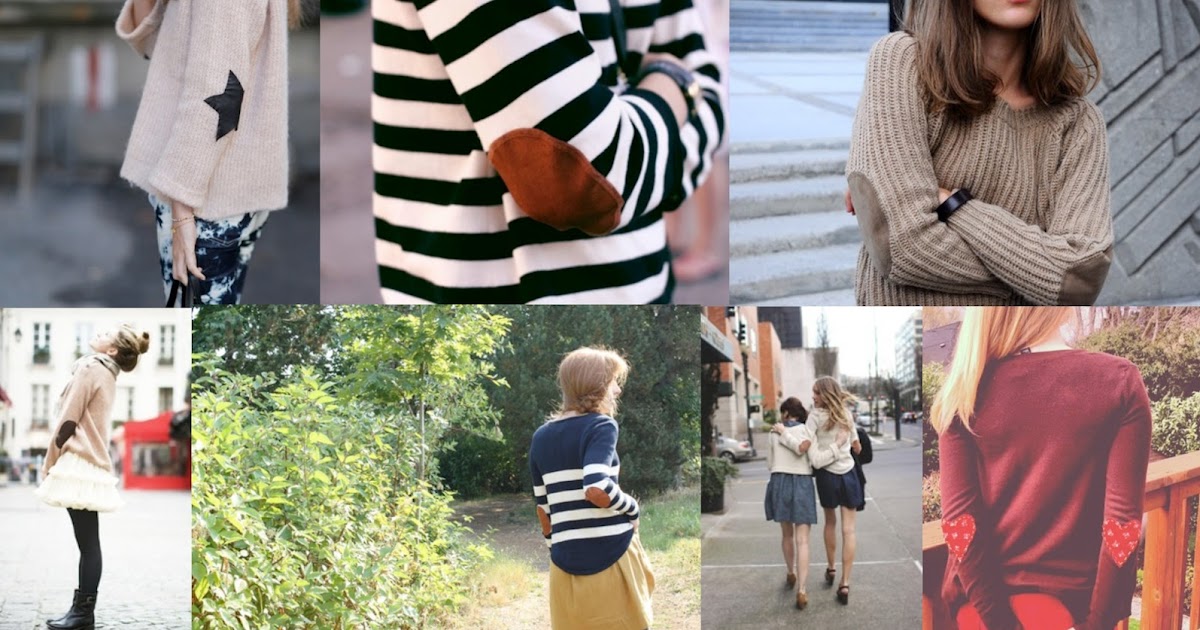 Trends With Benefits DIY Elbow Patches