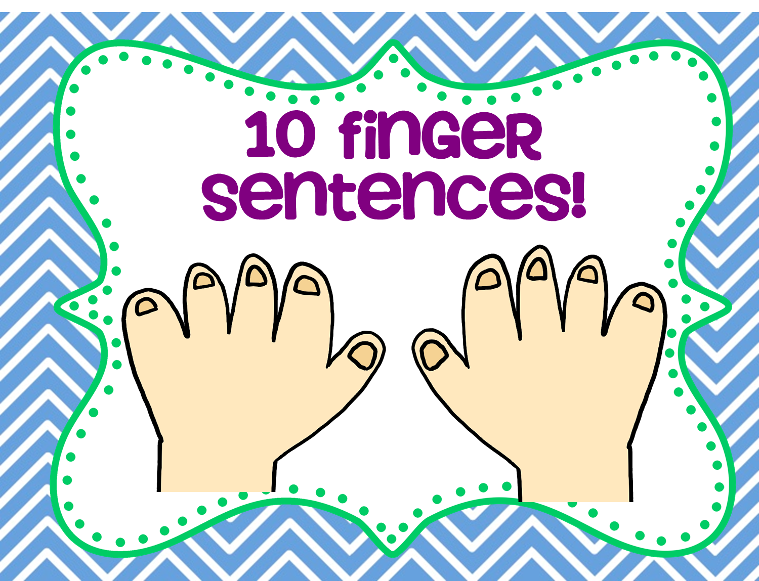 10 Finger Sentences a Speaking Activity Everyone Deserves to Learn