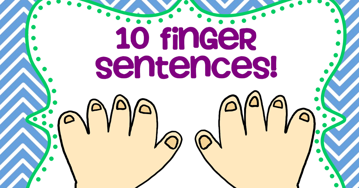 10 Finger Sentences a Speaking Activity Everyone Deserves to Learn