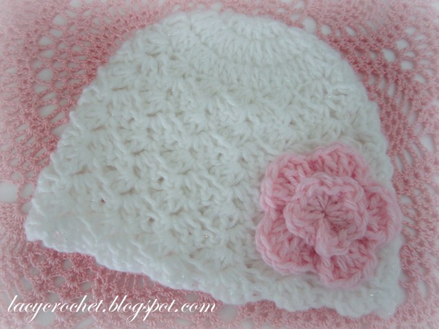 Lacy Crochet: Baby Hats Free Patterns