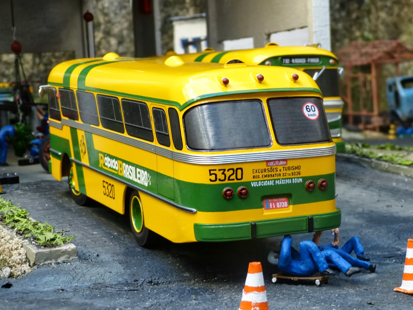 Miniaturas do ônibus Cermava 3ª e ultima edição