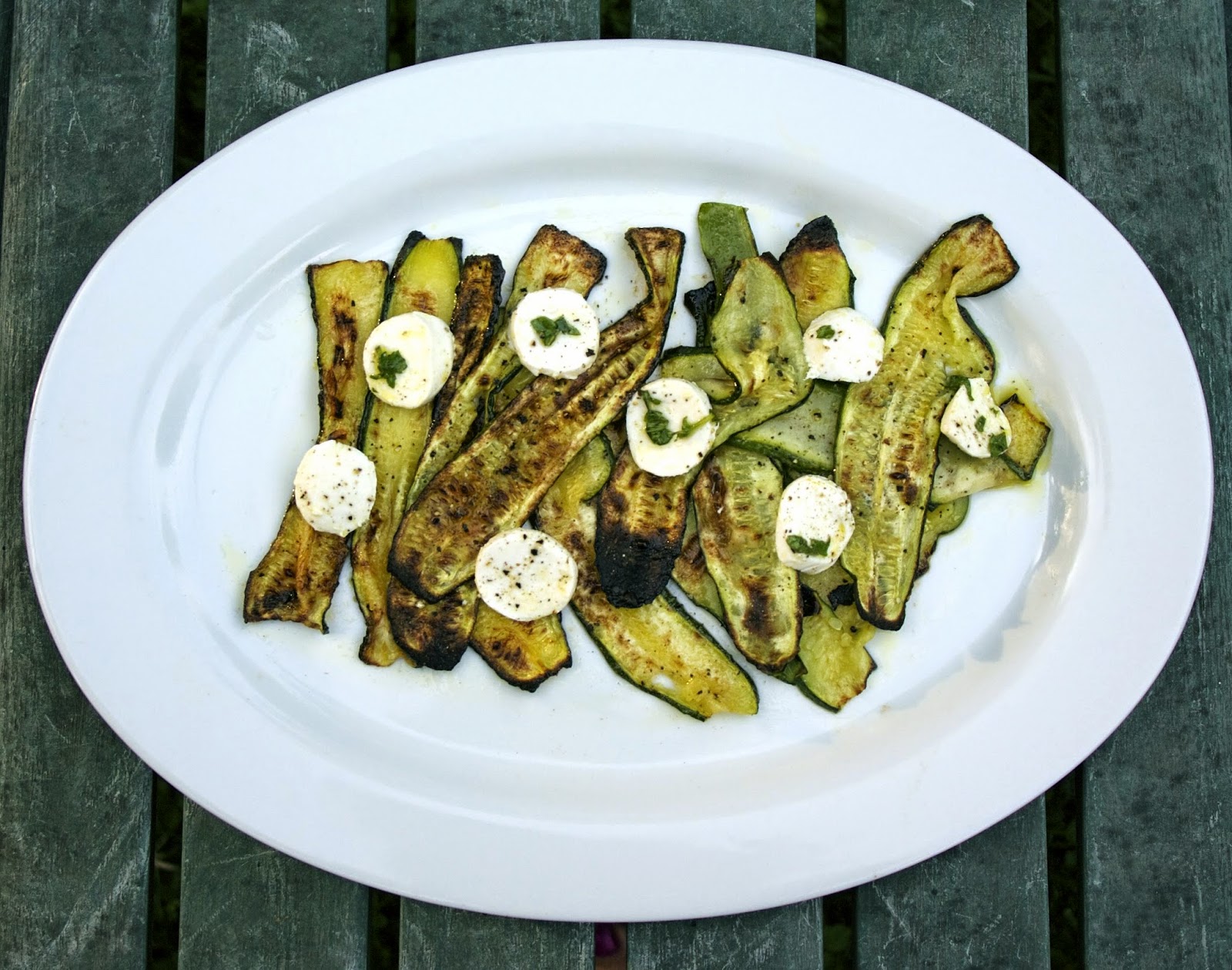 Roasted Zucchini With Mozzarella River Cottage Veg Weekly Menu