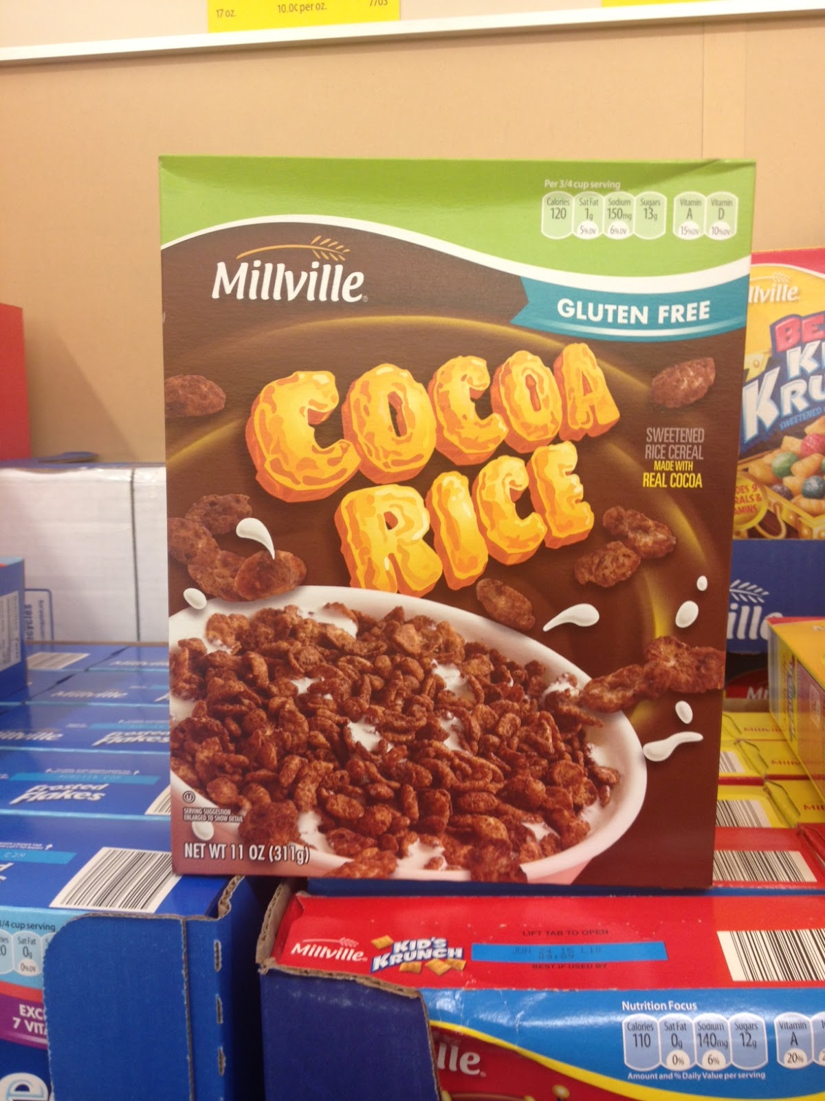 The Budget Reviews Millville Cocoa Rice Cereal (Aldi)