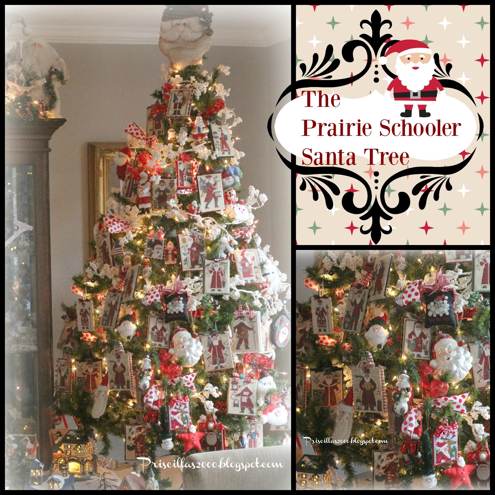 Priscillas The Prairie Schooler Santa Tree