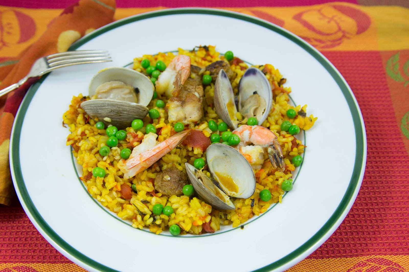 Paella for Four; A Wonderful Spanish Mixed Seafood Stew the DIY food