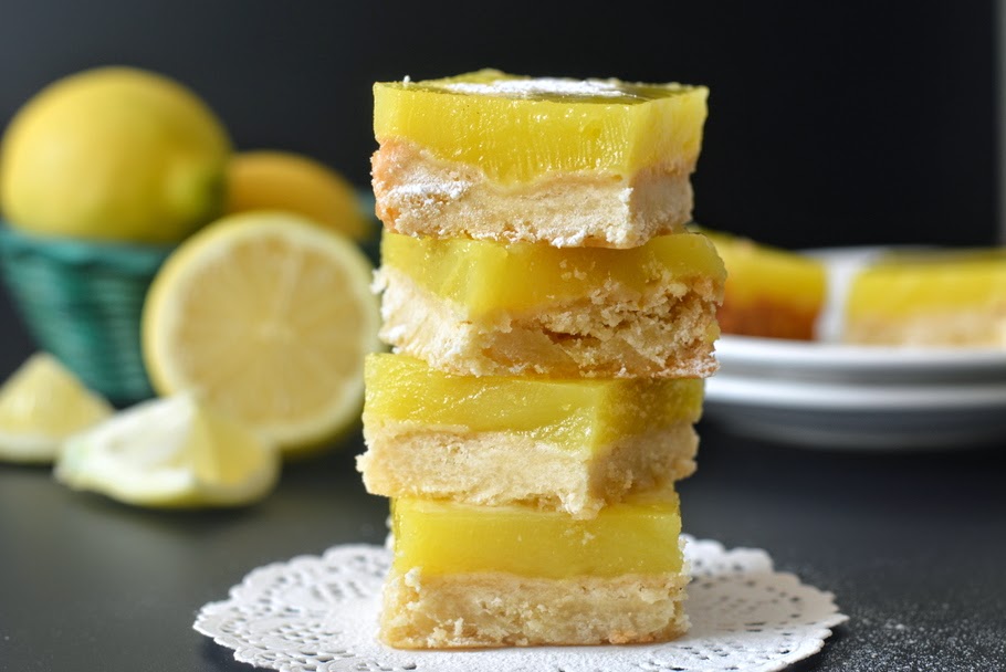Palakkad Chamayal Lemon Bars Eggless