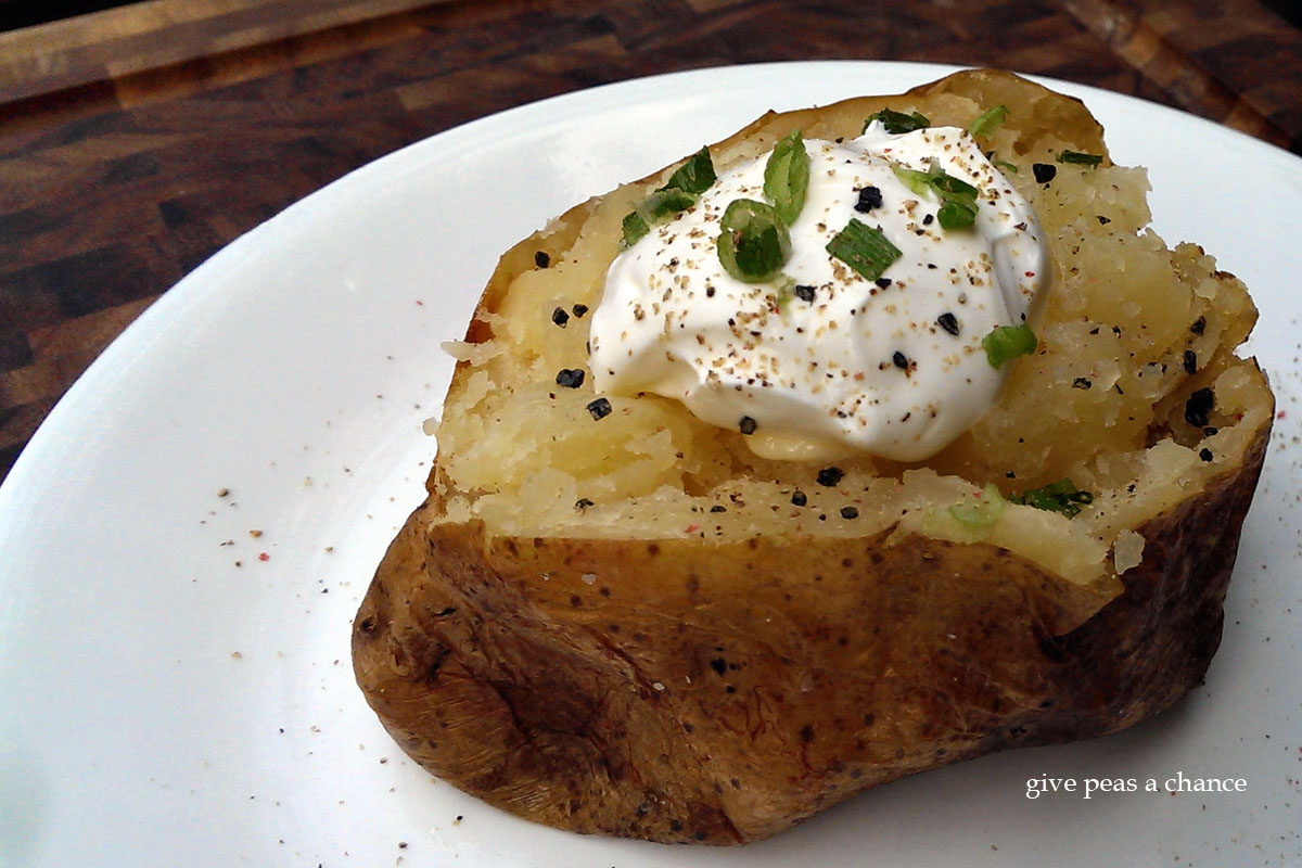 Give Peas a Chance Best Baked Potatoes Ever