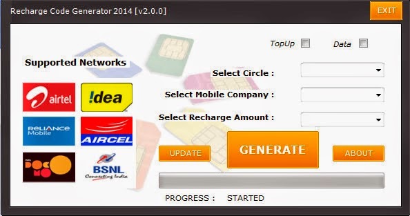 Airtel free recharge code generator apk download