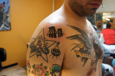 Urban Folk Art©: Brooklyn Bridge show/tattoo day were awesome