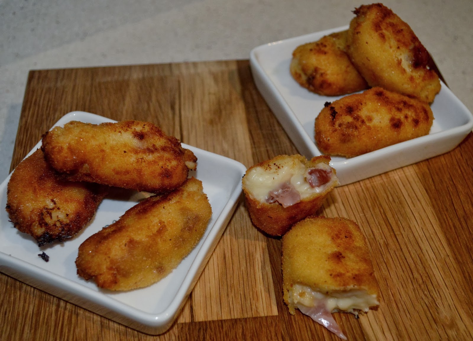 Las recetas de Noe Croquetas de Jamón Serrano