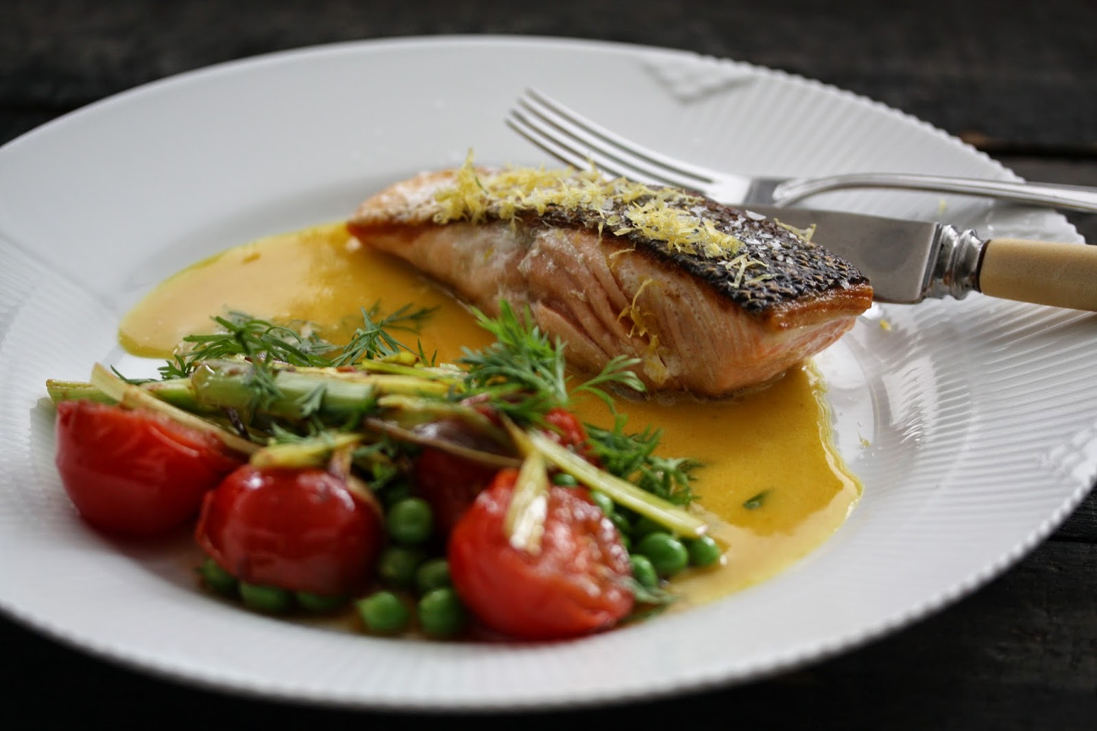 World's best curry powder project Crispy Salmon Lemon Curry Sauce