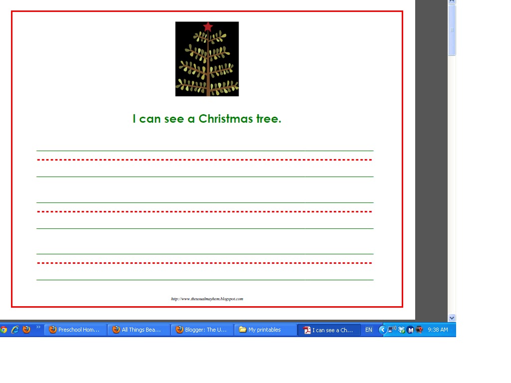 free christmas sight word writing pages the usual mayhem christmas theme words
