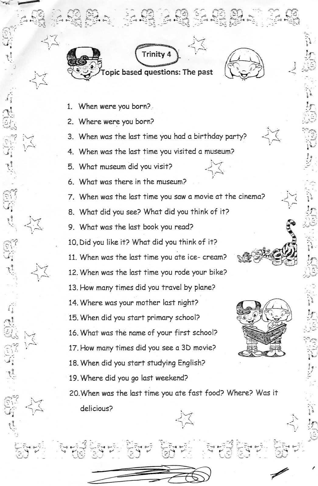 preguntas y respuestas con how often blog de cuarto c y d trinity preguntas y respuestas con how often blog de cuarto c y d trinity