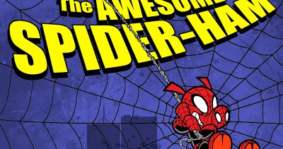 Calvin's Canadian Cave of Coolness: Postma Does The Amazing Spider-Ham - The Secret Identity