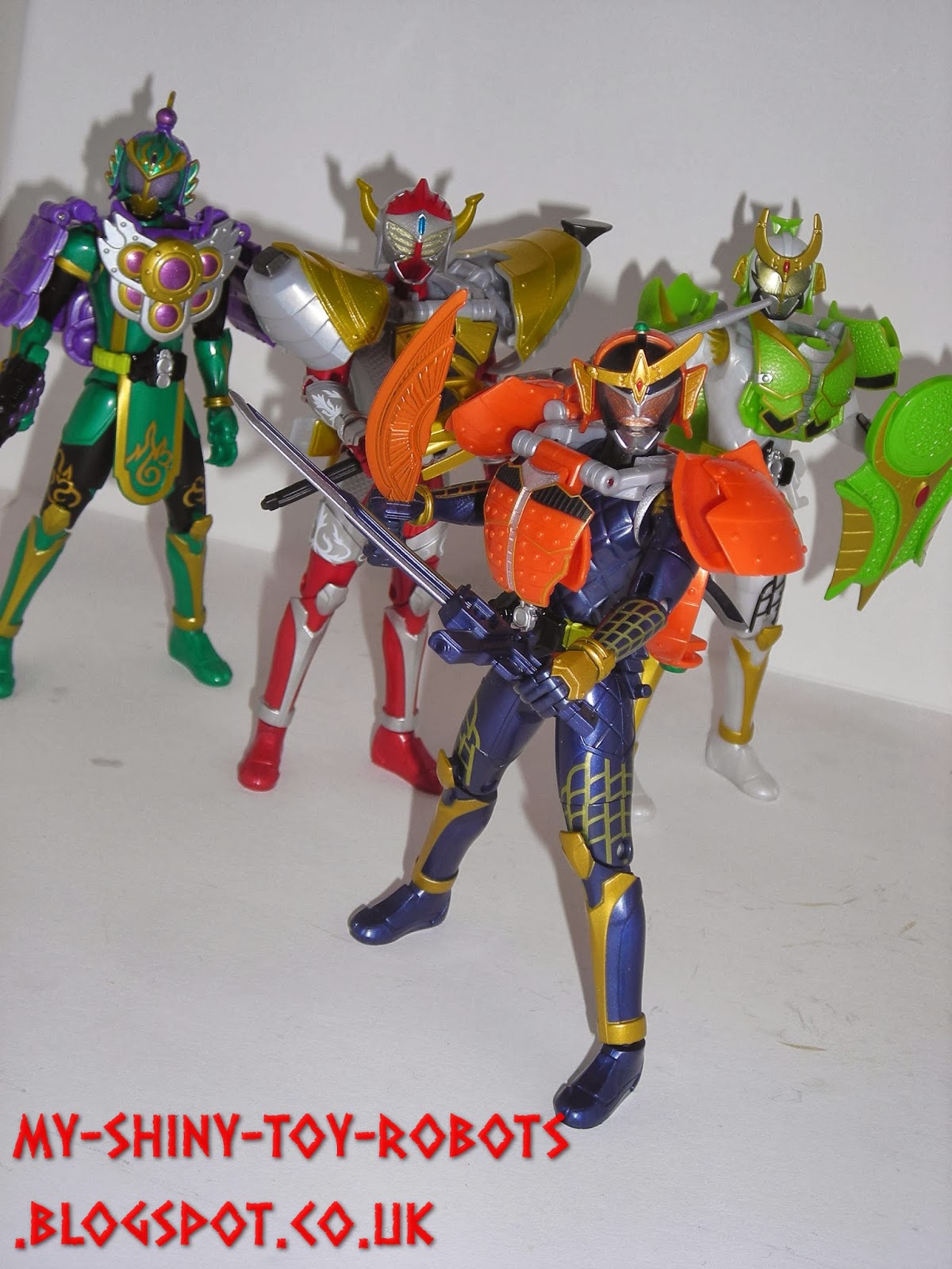 Armored Riders together!